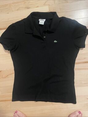 Lacoste Black Women’s Polo size 44